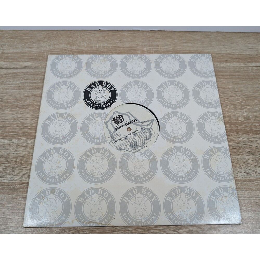 Puff Daddy Do You Like It… Do You Want It? 12” Vinyl Single Bad Boy Records